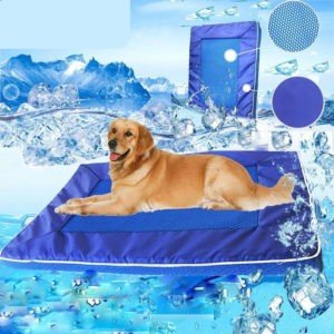 Hunde Kühlmatte – Ideal für den Sommer, Atmungsaktiv und Wasserdicht