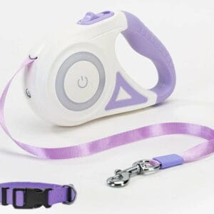 Flexi Hundeleine mit Taschenlampe 5M „Trendiges Design“