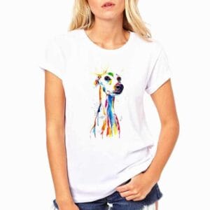 Windhund T-shirt Liebe – (Greyhound Love)