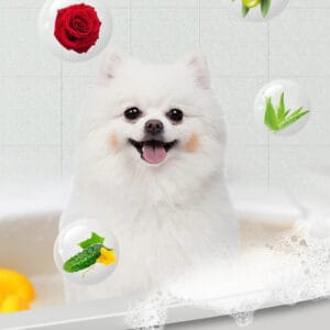Hundeshampoo Dogslove / Jojoba / Aloe Vera / Rose Duft