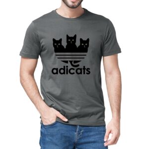 Casual AdiCats Katzen Tshirt Katzen Mode Trend 2022